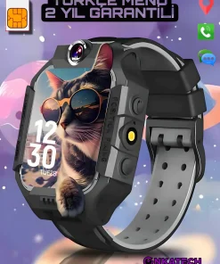 Akıllı Çocuk Saati N45 - GPS Takipli, Dokunmatik Ekran