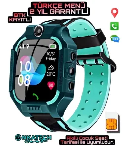 Akıllı Çocuk Saati S4 - GPS Takipli, Yerli Üretim, Ekonomik